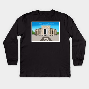 Yankee Stadium Kids Long Sleeve T-Shirt